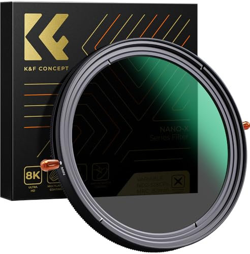 K&F CONCEPT 55mm Polfilter(CPL) & ND2-ND32 Filter 2-IN-1 multifunktionaler Filter（1-5 Blendenstufen）