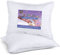 Utopia Bedding Almohada para Niños (Juego de 2), 33 x 45 cm con Exterior de Polialgodón, Almohadas Transpirables y Suaves, Destinado a Mayores de 2 Años (Blanco)