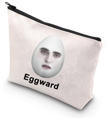 KUIYAI Film-inspiriertes Geschenk mit Reißverschluss, Make-up-Tasche für Film-Fans, Eggward, modisch