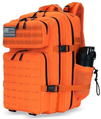 W WINTMING Military Tactical Backpack 45L/25L 3 Day Assault Pack Molle Daypack Hiking Backpack for Men and Women