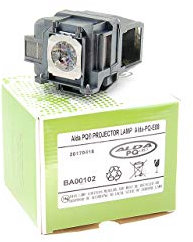 Alda PQ Premium, Beamer Lampe kompatibel mit EPSON EB-955WH, EB-U04, EB-U32, EB-W29, EB-X31, EH-TW5300 Projektoren, Lampe mit Gehäuse