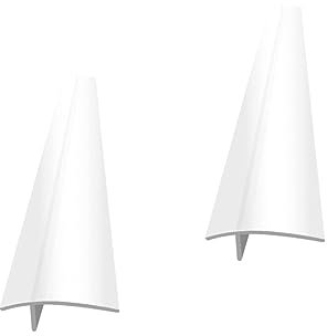 ABOOFAN 2pcs Silicone Stove Gap Covers Heat Resistant Flexible Filler for Oven Side Guard Kitchen Appliance Protector