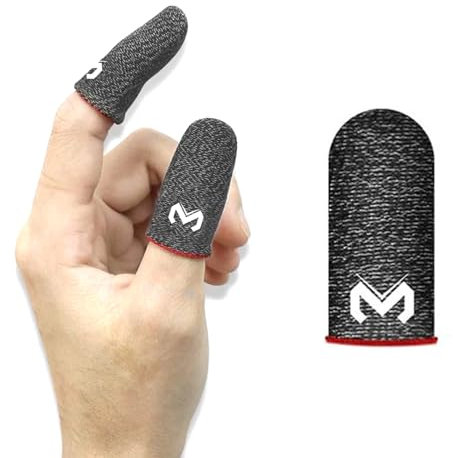 RSYHVG PUBG Lot de 6 manchons de doigts pour jeux mobiles, anti-transpiration pour jeux mobiles, gants de doigts respirants pour écran tactile