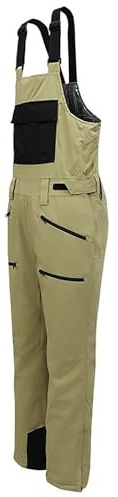 Conjunto de pantalones de esquí para hombre, resistentes al viento, aislantes, traje de nieve, pantalones de snowboard para