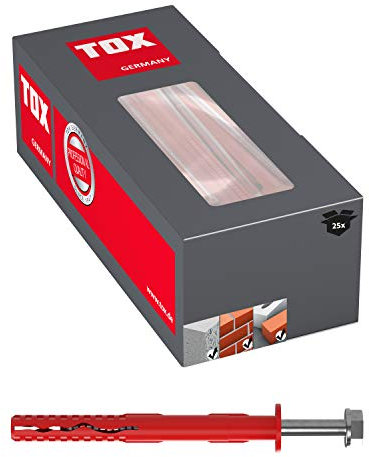 TOX 067101251 Tassello per Telaio, Rosso