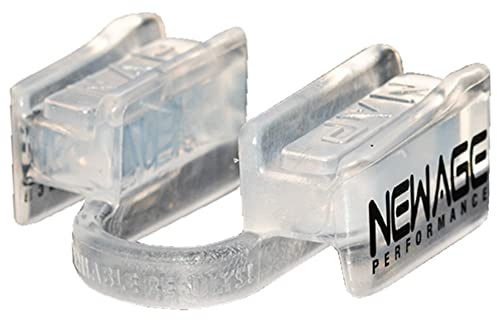New Age Performance 6DS Weightlifting Mouthpiece, Increase Strength & Reps for Lifting, Powerlifting, Strongmen, Bodybuilding, Calisthenics, Workout Accessory, Fitness Gear (Clear)