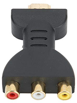 VIFER HDMI-auf-AV-Adapter, Synchronisierungsadapter für Audio und Video 1080P HDMI auf RGB für RCA-Komponentenkonverter