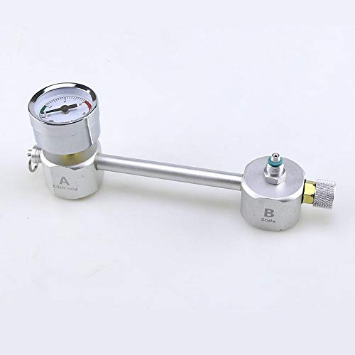 POWERTOOL Kit de generador de CO2 DIY, difusor de CO2, kit de reactor de dióxido de carbono, para mascotas y plantas acuáticas (sin contador de burbujas)