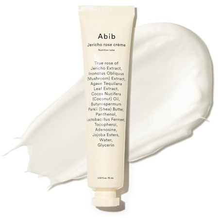Abib Crema Alla Rosa Di Jericho Ipoallergenica, Idratante Anti-Età Per Pelle Secca 75 Ml