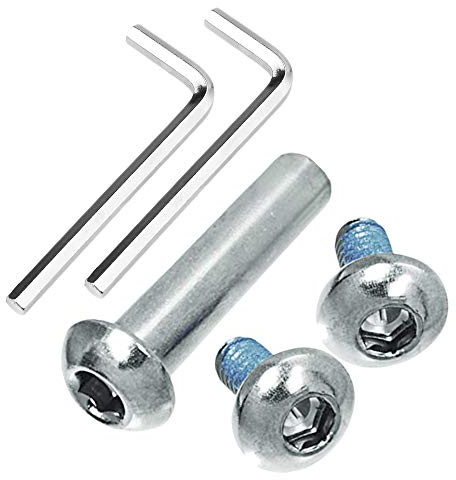 OTFAITP 24 mm-120 mm M8 para reemplazo de Patinete para niños y Adultos, mesas Plegables y sillas de reparación