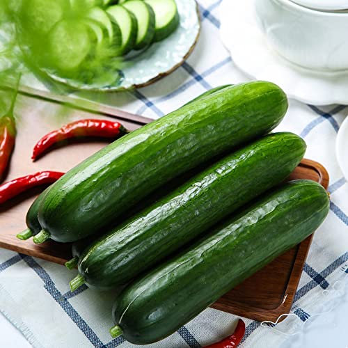 Gurken Samen/Gurkensamen, Gemüsesamen Pflanzen, Balkon Gemüse Samen Saatgut, Gurken Samen Freiland, Gemüse Pflanzen Hochbeete Für Garten, Gurkensamen Alte Sorte - 50 Stück