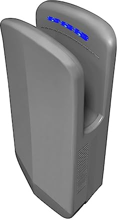 Kiamami Valentina Asciugamani Elettrico a fotocellula in ABS Grigio Diablo