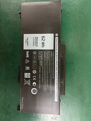 6MT4T Laptop Battery Replacement for Dell Latitude 14 E5470 5470 15 E5570 5570 Precision 15 3510 M3510 Series 07V69Y 0TXF9M 079VRK 0HK6DV TXF9M 79VRK HK6DV 7V69Y