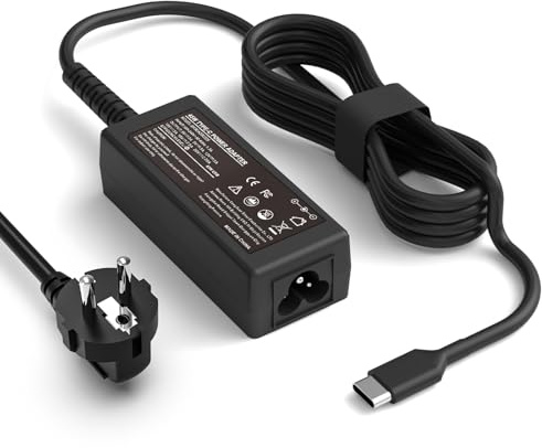 BCESOPZB Chargeur chromebook 45w USB C Chargeur d'ordinateur Portable pour HP, Dell, Lenovo, Acer, ASUS, Samsung, Google Type C Adaptateur Secteur
