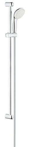 GROHE Tempesta 100 - Brausestangenset (wassersparend, 2 Strahlarten, Antikalk-System), chrom, 2764610E