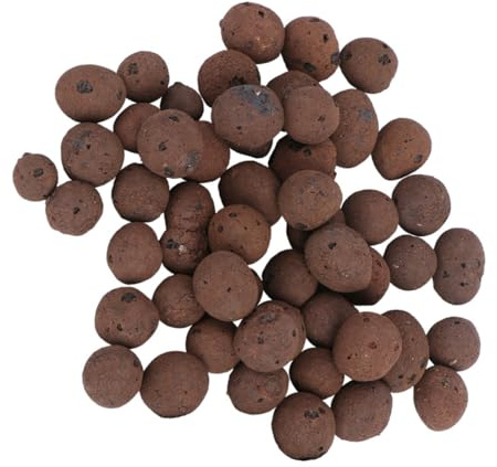 Milisten Pierres D'argile Expansée Pour Plantes Succulentes Et Cactus D'intérieur, 1 Sachet 300-600g, Substrat Aéré Pour Culture En Pot, Drainage, Roche Naturelle Brunâtre