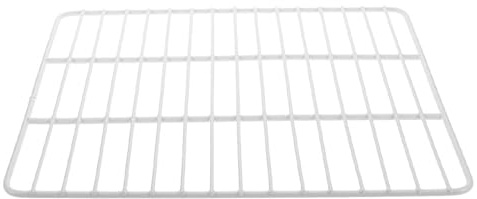 VANZACK Ripiano Metallico Divisore per Congelatore 45X40 CM senza Protezione Organizer Salvaspazio per Frigoriferi e Congelatori Commerciali Pannello a Griglia per Conservazione