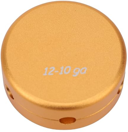 Badafaci Dual Cavity Butt Connector Mould 12-10AWG Weatherproof Terminal for Sealant Sticks Hot Melt Glue Gun Electrical Automotive Marine