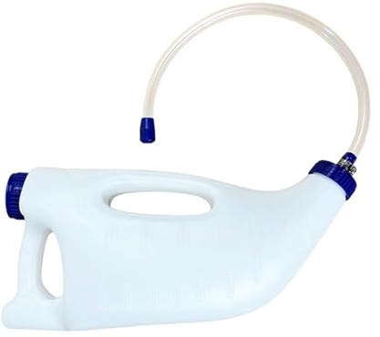 Kalvmjölksutfodringsflaska - 4 Liter Dispenser För Mjölkmatningsslang - Vertikal Flaska Med Napp För Kalv - tillskott till hästar, lamm, kor och andra lantbruksdjur