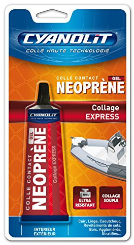 CYANOLIT 33300091 Colle Contact Néoprène Express Gel