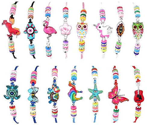 Faburo Pulsera Niña Pulsera Amistad para Niño, Juguetes Niña como Pack Regalos Cumpleaños Invitados Niños, Sorpresas y Detalles Cumpleaños Niños, Regalitos Piñata Infantiles en Brindes Aniversario