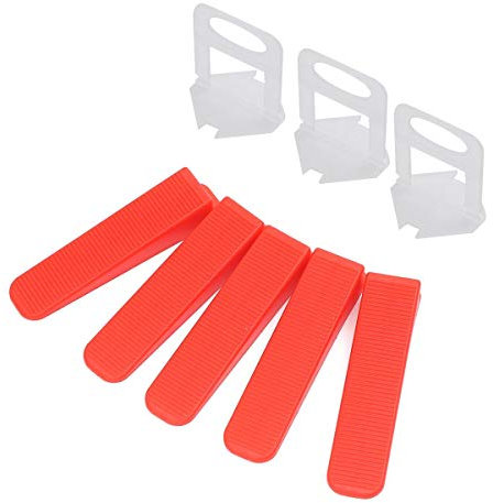 Sistema de nivelación de azulejos TOPWAY Paquete de 400 piezas Niveladores espaciadores de 2 mm para la construcción de paredes Pisos