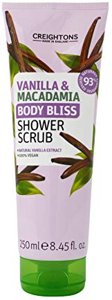 Body Bliss Vanilla & Macadamia Shower Scrub 250ml