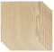 Dekaim 6 PACKS madera contrachapada de roble rojo, superficie de grano de montaña natural, corte por láser y tallado, corte CNC, artesanía DIY