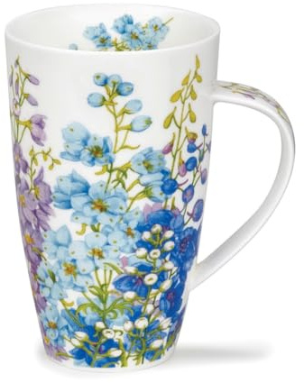 Dunoon Henley 0,6 liter fint ben Kina mugg delphiniums