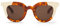 Mr. Boho Gafas de Sol para Mujer – Montura de Acetato – Modelo Hayes – Color Cream/Leo – Protección UV400 Cat.3 – Diseño Cat-Eye con Presencia Imponente