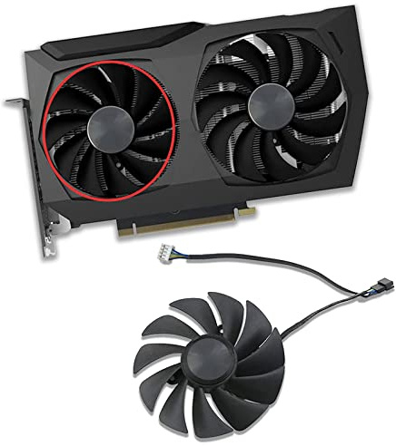 Dotodo Ventilateur pour carte graphique ZOTAC GeForce RTX 3070 RTX 3070 Ti 88 mm 100 mm