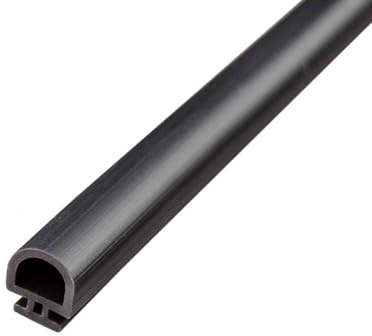 10M Lega Di Alluminio Striscia Sigillante Porte E Finestre, Isolamento Acustico Guarnizione in Silicone, Piatto Guarnizioni Insonorizzante Impermeabile, Strisce Larghezza Fondo 5/6/7 Mm (6mm)