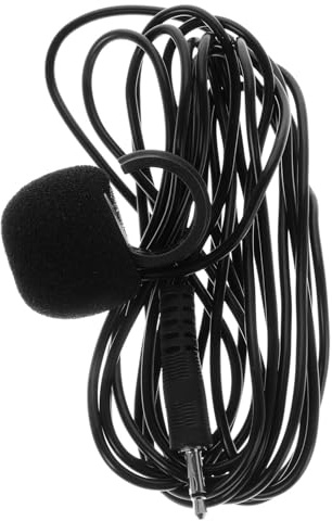UKCOCO Microfono a Dito per Flauto Nero, Condensatore Portatile in Abs Leggero, per Performance Live e Registrazioni Video Musicali