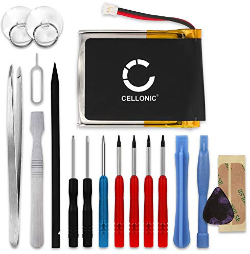 CELLONIC, Akku für Smartwatch & Fitness Armband kompatibel mit Garmin Fenix 3 HR, Fenix 3 (300mAh, 3.7V) + Werkzeug-Set Ersatzakku 361-00034-02