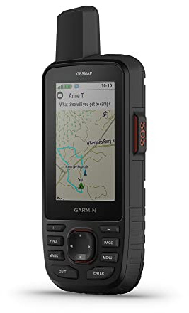 Garmin GPSMAP 67i Rugged GPS Handheld with inReach® Satellite Technology, Two-Way Messaging, Interactive SOS, Mapping