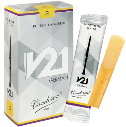 Vandoren Blatt Bb-Klarinette Deutsch V21 Stärke: 3