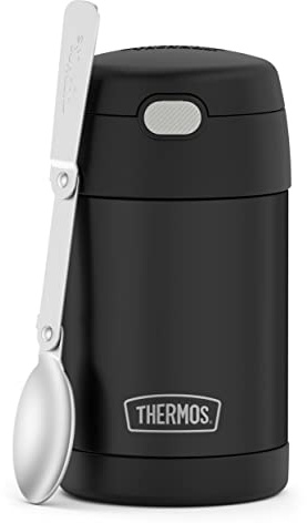 Thermos FUNTAINER 16 Ounce Food Jar, Black Matte