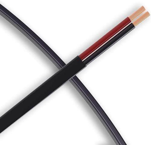 DCSk - 20m KFZ Kabel flach 2 x 4 mm² - 2 adriges Anhängerkabel FLYY Fahrzeugleitung 4 mm2