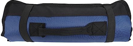 Cabilock 1 Pièce Rouleau 22 à Couteaux Mallette De Chef Organisateur D'insert Fourre-tout Organisateur De Couteaux De Chef Étuis à Couverts Sacoche à Couteaux Cas Tissu Oxford Blue