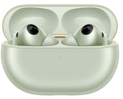 HUAWEI FreeBuds Pro 4 Auriculares Inalambricos, Auriculares Bluetooth Sonora Sin Pérdidas, Llamadas Estables, ANC Dinámica, Diseño de Cuerdas Plateadas, 33 Horas, iOS & Android, Verde
