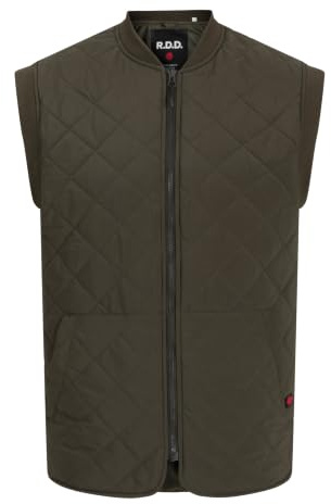 R.d. Royal denimdivision Rddevo quiltad väst, Torv, XXL