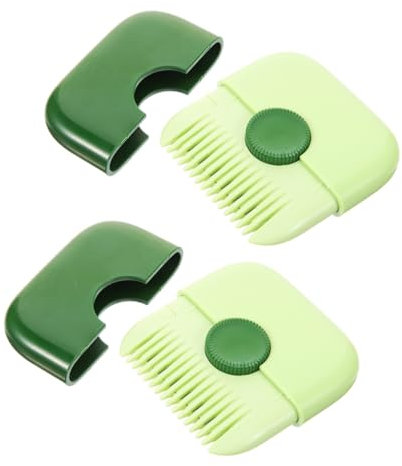 WRITWAA 2pezzi Pettine Tagliacapelli Multifunzione Per Rimuovere Doppie Punte Strumento Per Rifinitura e Taglio Adatto Per Casa e Styling Elettricità