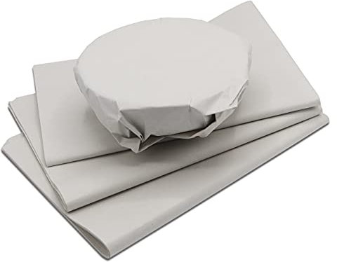 Papel de Embalaje blanco - 400g - Papel periodico reciclados para cajas carton mudanza, burda patrones, bocetos y dibujos/papel patrones costura/papel de patronaje/papel de seda para envolver
