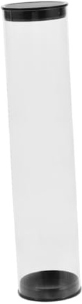 FytStycale Scatola Porta Palline da Golf Trasparente, Organizer Antipolvere, Contenitore a Forma di Tubo per Palline da Golf per Adulti, Imballaggio per Giocator, 4.5 Cm X 4.5 Cm X