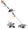 VonHaus 2 in 1 Grass Trimmer & Brush Cutter 1000W – 38cm Max Cutting Width – 10m Cable, Safety Switch, Auxiliary Handle, Shoulder Strap, Lightweight and Tap & Go System