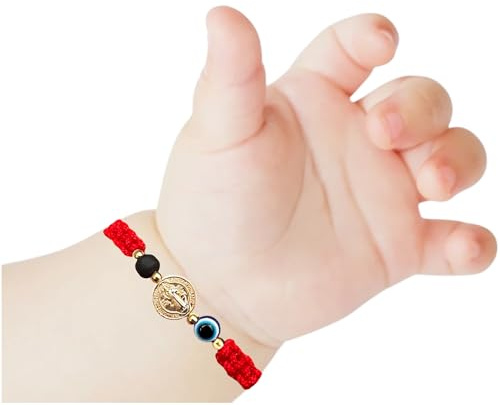 Bracelet for Baby Saint Benedict Red String Bracelet for de New Family Member pulsera de san benedicto