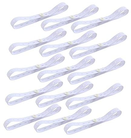 ERINGOGO 15stücke Elastische Windelbefestigungsschnallen Befestigungsschnallen Für Junge Mädchen Und Kleinkinder Windelhaltegürtel Mit Verstellbarem Knopf