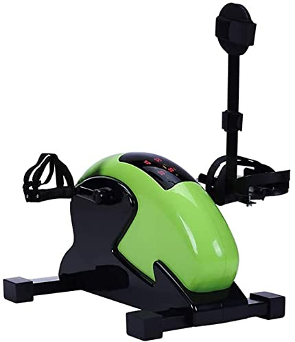 Mini vélo d'exercice pour bras et jambes - Pédale stationnaire - Vélo de rééducation portable pour les membres supérieurs et inférieurs - Équipement de rééducation (C)