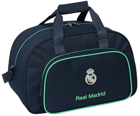 Real Madrid 2ª EQUIPACIÓN 25/26 - Bolsa de Deporte, Mochila, Ideal para Niños de Diferentes Edades, Cómoda y Versátil, Calidad y Resistencia, 40x23x24 cm