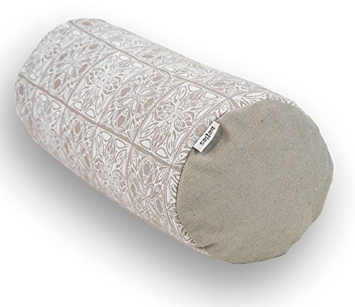 beties Arabesque Nackenrollen Bezug ca. 15x40 cm; französischer Kachel-Print mit orientalischen Ornamenten; in großer Sortiments- und Größenauswahl Farbe sepia